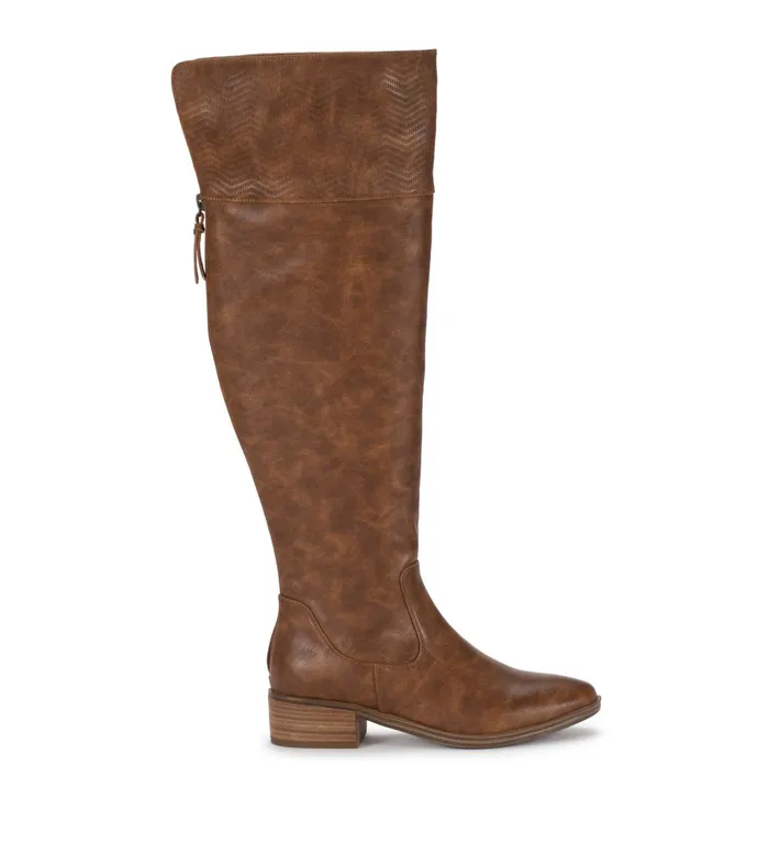 Women Baretraps Knee High Boots Marcela Wide Calf Over The Knee Boot Acorn