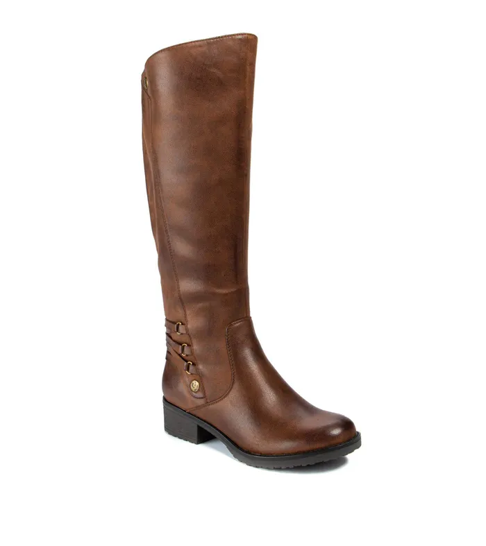 Women Baretraps Knee High Boots Ornella Tall Boot Brush Brown