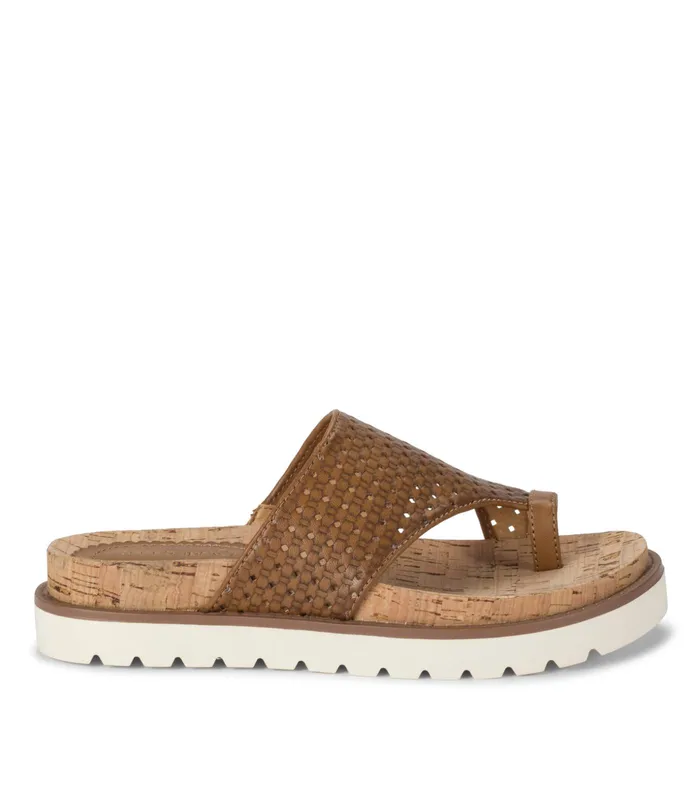 Women Baretraps Slides and Slip On Sandals Dallyce Slide Sandal Caramel