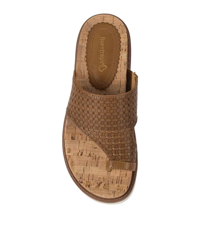 Women Baretraps Slides and Slip On Sandals Dallyce Slide Sandal Caramel