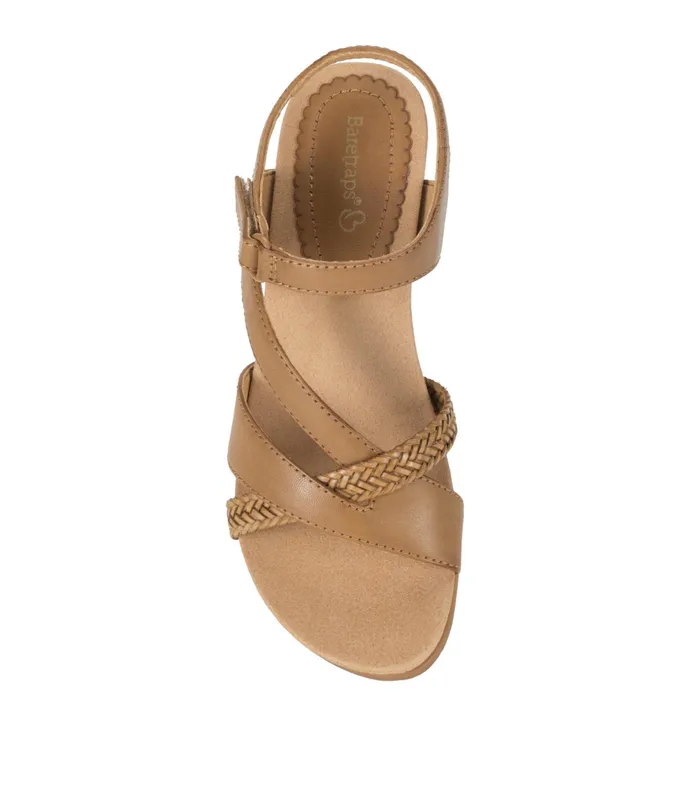 Women Baretraps Wedge Sandals Farah Wedge Sandal Caramel