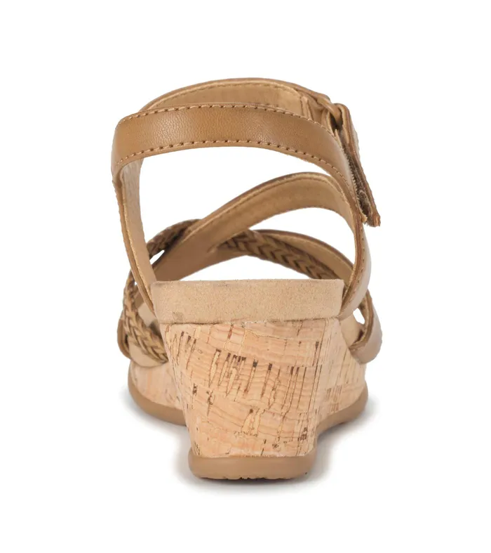 Women Baretraps Wedge Sandals Farah Wedge Sandal Caramel