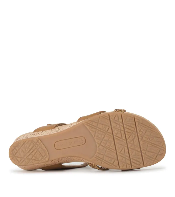 Women Baretraps Wedge Sandals Farah Wedge Sandal Caramel