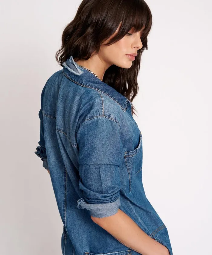 Women BAY BLUE PROPHECY JUMPSUIT One Teaspoon Denim Jumpsuits Women BAY BLUE PROPHECY JUMPSUIT One Teaspoon Denim Jumpsuits