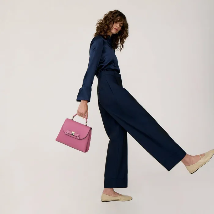 Women Belle Handbag Pink Fiorelli Grab Bags
