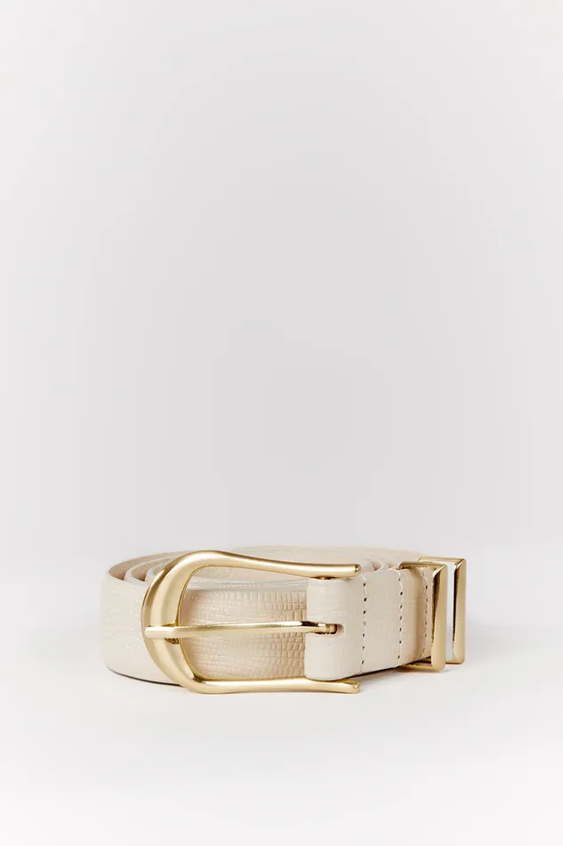 Women Belts DISSH SANCIA THE ANIKA BELT OFF WHITE