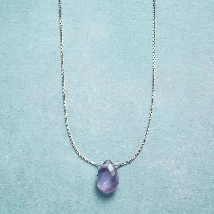 Women Birthstone Briolette Necklace Sundance Catalog Necklaces