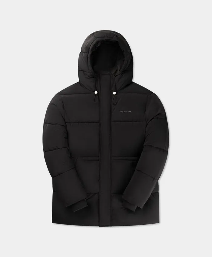 Women Black Akira Puffer Daily Paper Jackets