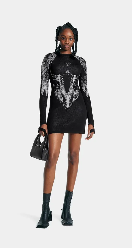 Women Black Inola Knit Dress Daily Paper Dresses Women Black Inola Knit Dress Daily Paper Dresses