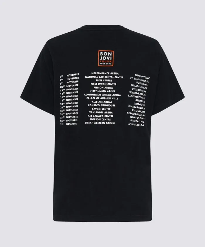 Women BON JOVI CRUSH VINTAGE TEE One Teaspoon Tees and Tanks Women BON JOVI CRUSH VINTAGE TEE One Teaspoon Tees and Tanks