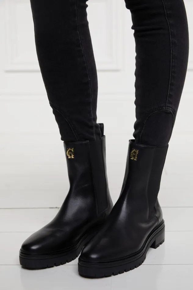 Women Boots Holland Cooper Astoria Ankle Boot Black Women Boots Holland Cooper Astoria Ankle Boot Black