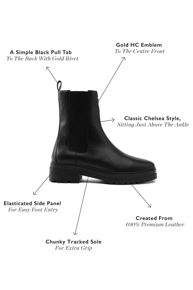 Women Boots Holland Cooper Astoria Ankle Boot Black Women Boots Holland Cooper Astoria Ankle Boot Black
