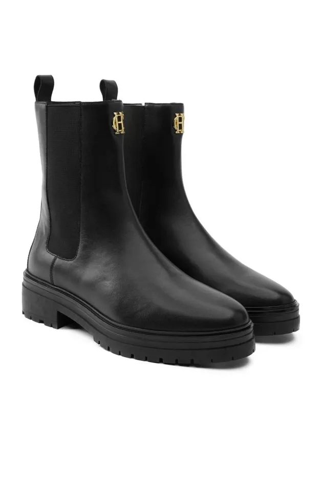 Women Boots Holland Cooper Astoria Ankle Boot Black Women Boots Holland Cooper Astoria Ankle Boot Black