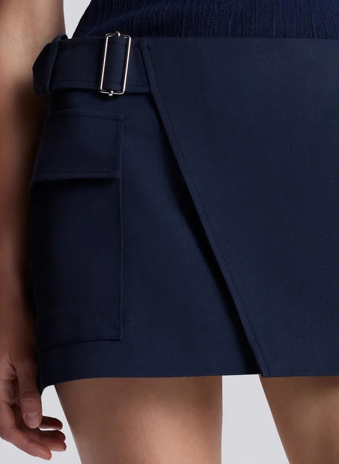 Women Bottoms ALC Conan Tailored Mini Skirt Navy