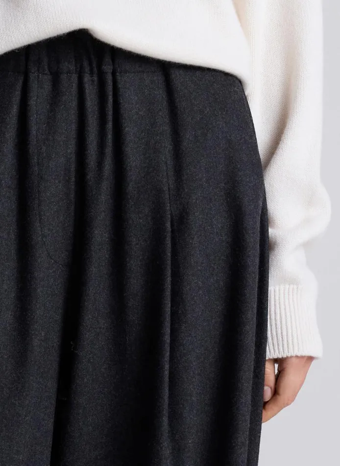 Women Bottoms ALC Jones Wool Cashmere Pant Charcoal