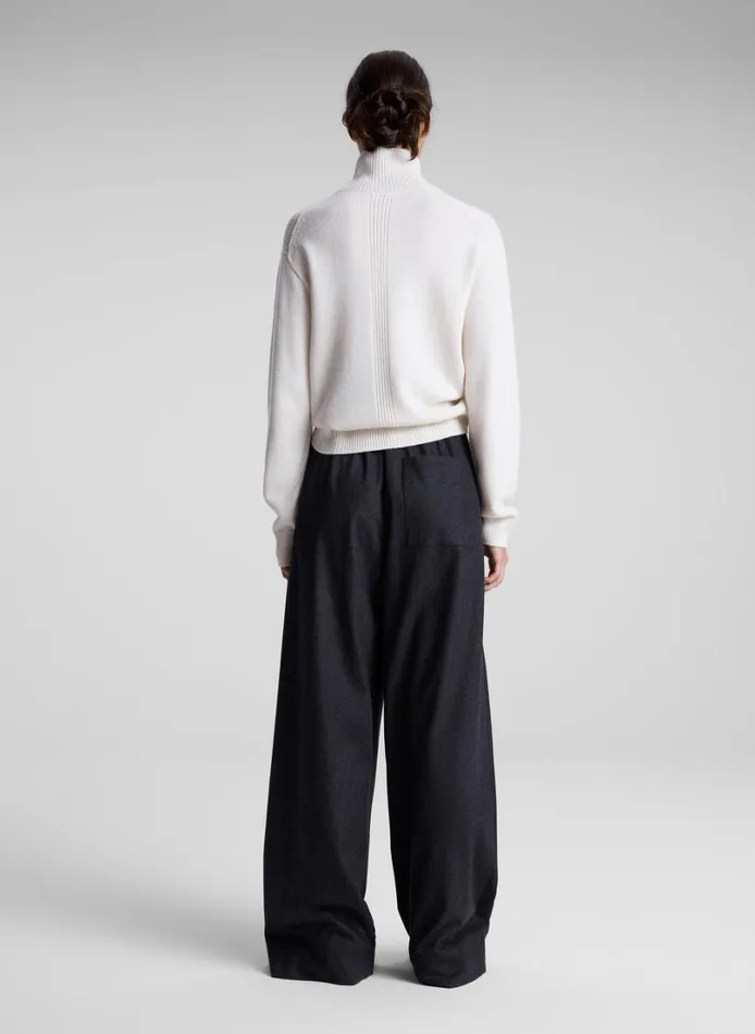 Women Bottoms ALC Jones Wool Cashmere Pant Charcoal