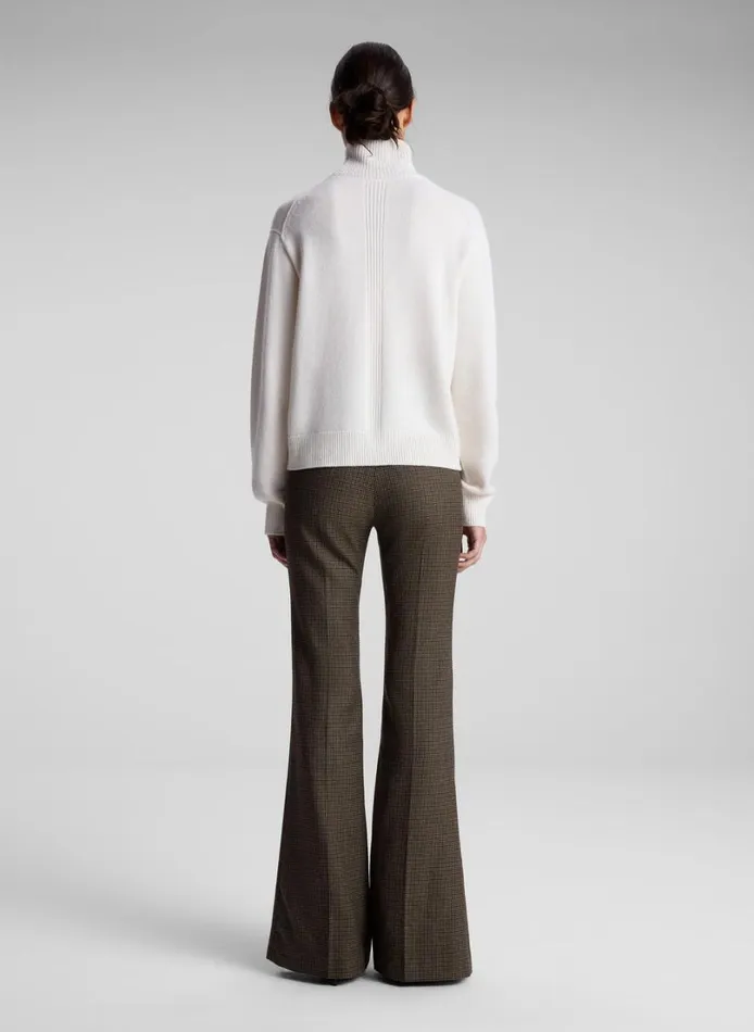 Women Bottoms ALC Maizie Mini Houndstooth Pant Tanolive
