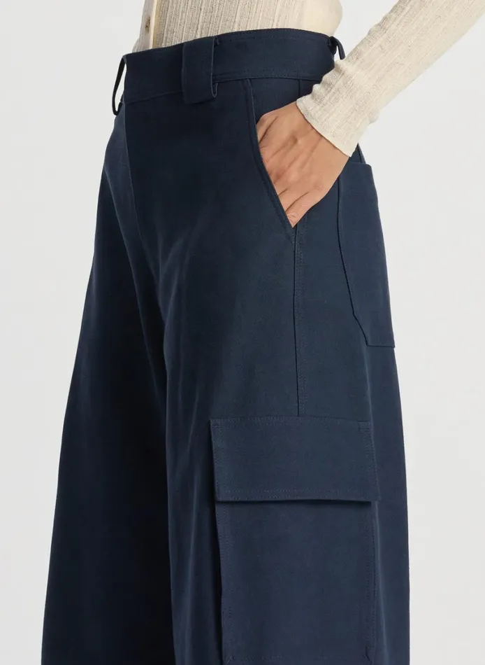 Women Bottoms ALC Megan Cargo Pant Navy