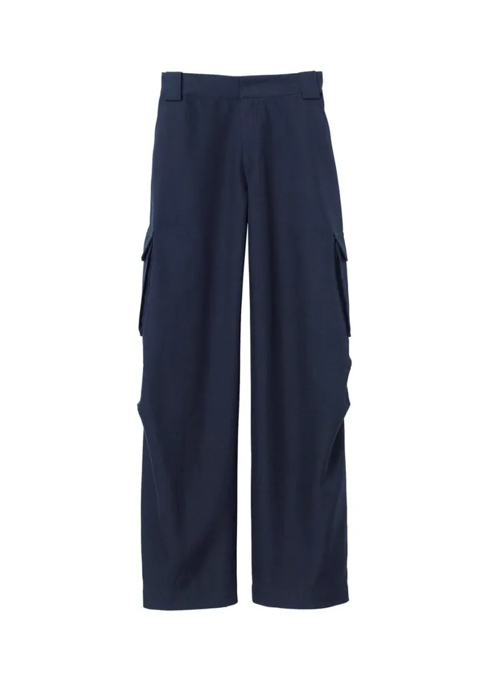 Women Bottoms ALC Megan Cargo Pant Navy
