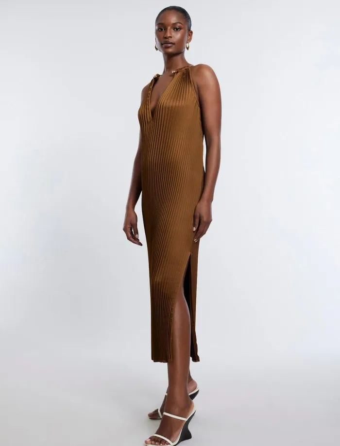Women Bryony Pleated Shift Dress Monks Robe BCBG Dresses Women Bryony Pleated Shift Dress Monks Robe BCBG Dresses