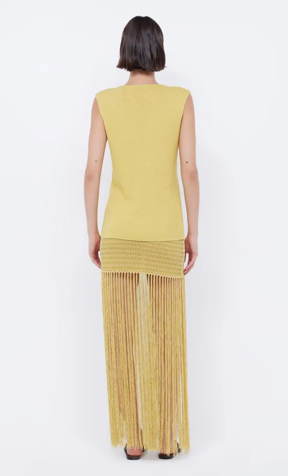 Women CALISTA FRINGE MINI SKIRT 8211 CITRUS Bec Bridge Skirts