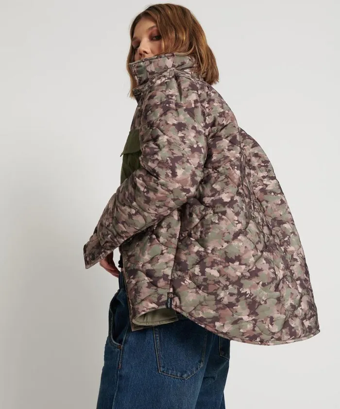 Women CAMO QUILTED JACKET One Teaspoon Jackets Women CAMO QUILTED JACKET One Teaspoon Jackets