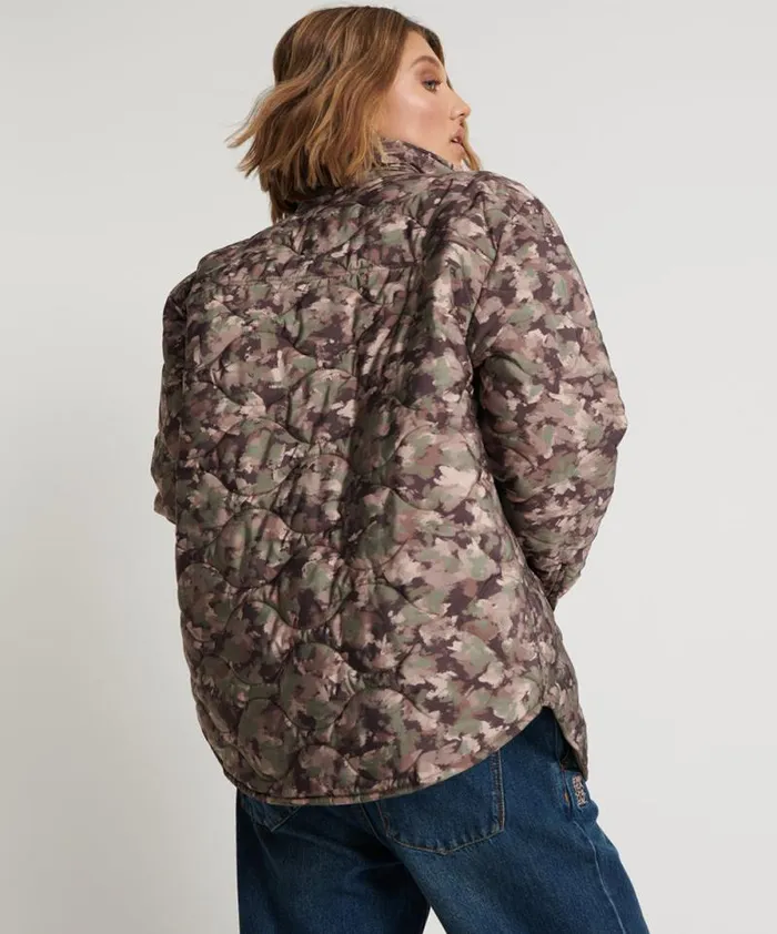 Women CAMO QUILTED JACKET One Teaspoon Jackets Women CAMO QUILTED JACKET One Teaspoon Jackets