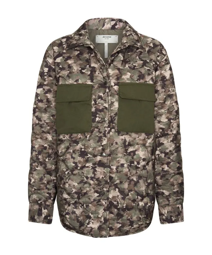Women CAMO QUILTED JACKET One Teaspoon Jackets Women CAMO QUILTED JACKET One Teaspoon Jackets