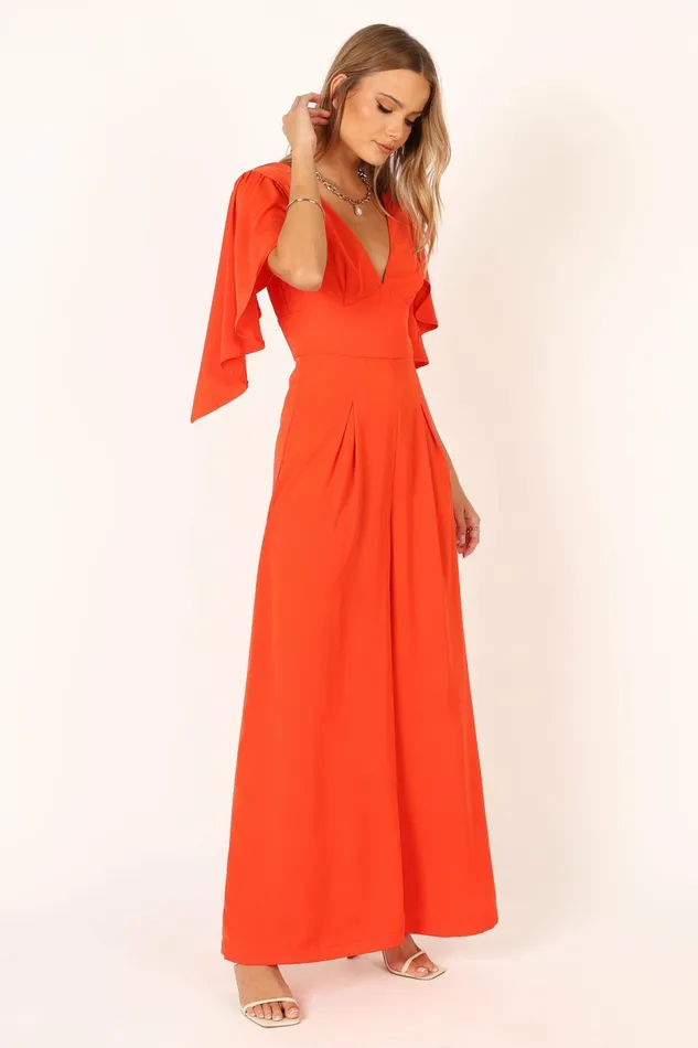Women Carla Jumpsuit Red Jumpsuits and Rompers Petal and Pup