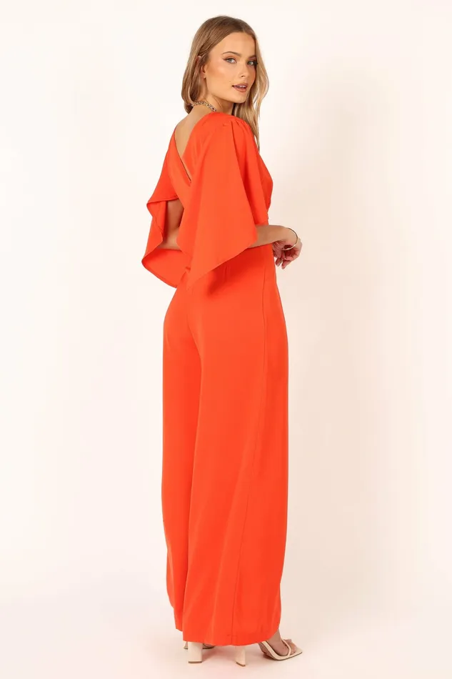 Women Carla Jumpsuit Red Jumpsuits and Rompers Petal and Pup