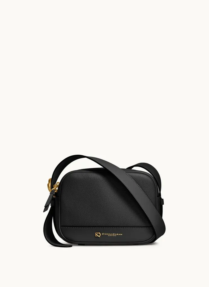 Women CEDARHURST CAMERA BAG Black Donna Karan New York Crossbodies And Satchels Women CEDARHURST CAMERA BAG Black Donna Karan New York Crossbodies And Satchels