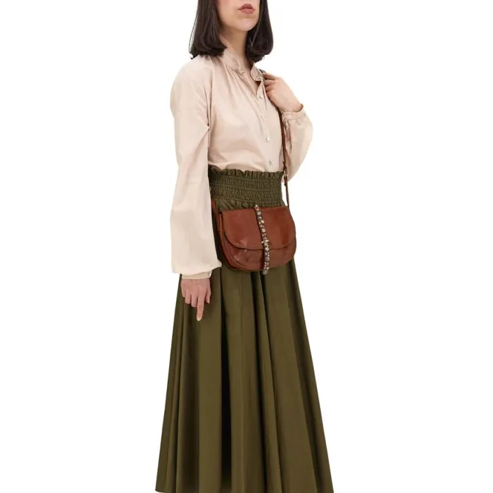 Women Cefal Cognac Campomaggi Crossbody Bags Women Cefal Cognac Campomaggi Crossbody Bags