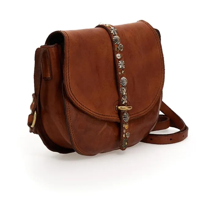 Women Cefal Cognac Campomaggi Crossbody Bags Women Cefal Cognac Campomaggi Crossbody Bags