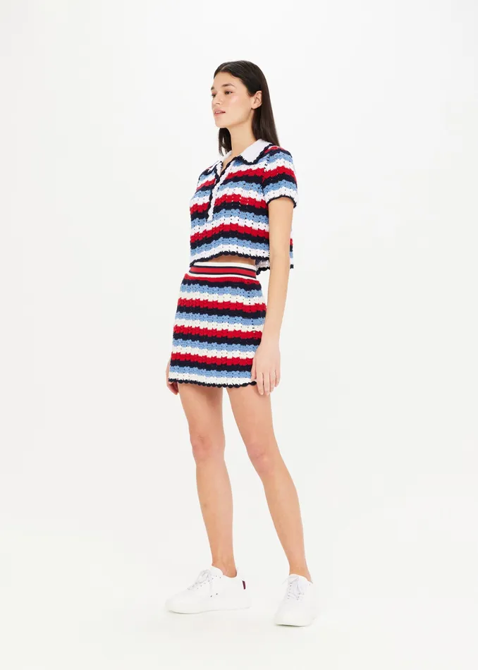 Women CHANTILLY CROCHET RUE SKIRT Skirts THE UPSIDE Women CHANTILLY CROCHET RUE SKIRT Skirts THE UPSIDE