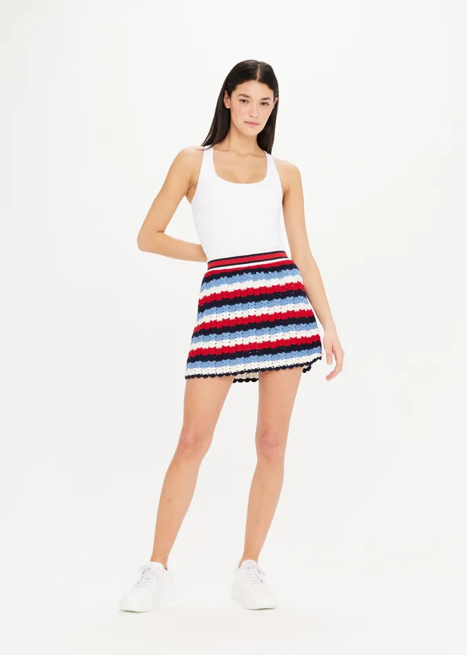 Women CHANTILLY CROCHET RUE SKIRT Skirts THE UPSIDE Women CHANTILLY CROCHET RUE SKIRT Skirts THE UPSIDE