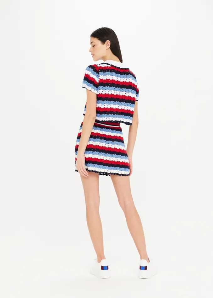 Women CHANTILLY CROCHET RUE SKIRT Skirts THE UPSIDE Women CHANTILLY CROCHET RUE SKIRT Skirts THE UPSIDE
