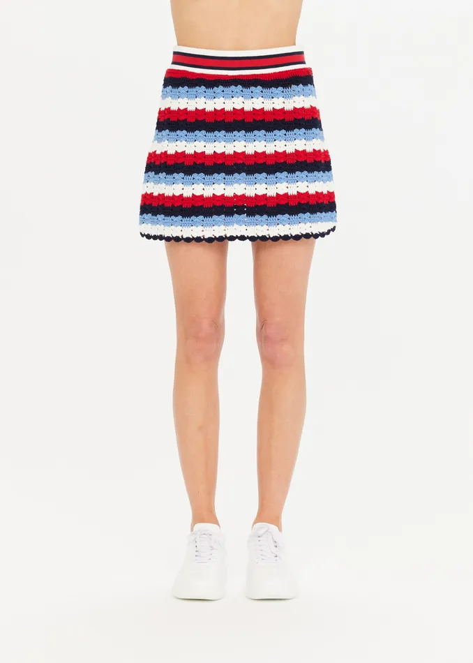 Women CHANTILLY CROCHET RUE SKIRT Skirts THE UPSIDE Women CHANTILLY CROCHET RUE SKIRT Skirts THE UPSIDE