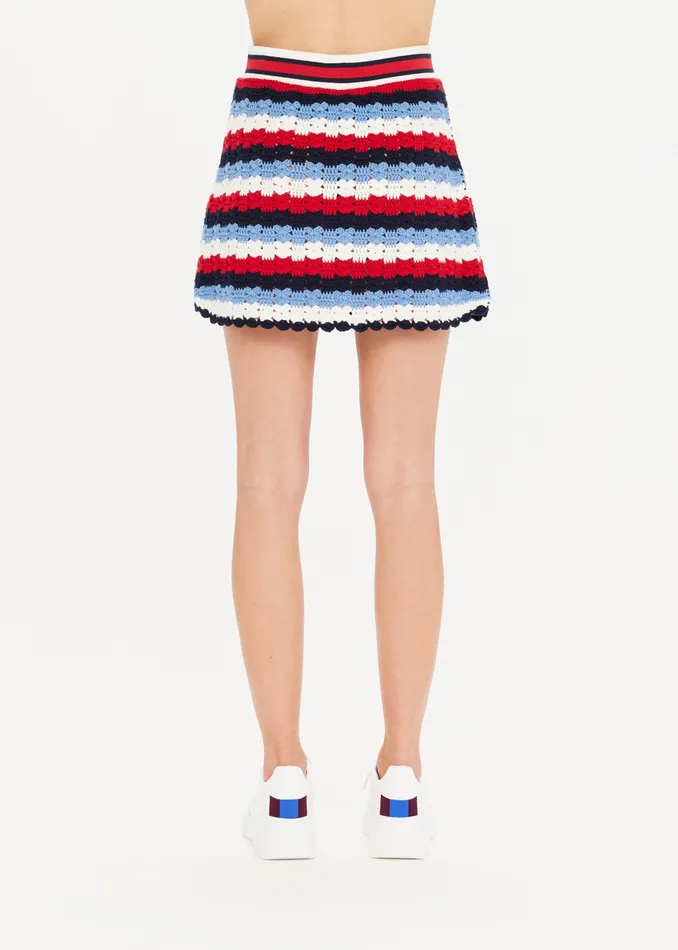 Women CHANTILLY CROCHET RUE SKIRT Skirts THE UPSIDE Women CHANTILLY CROCHET RUE SKIRT Skirts THE UPSIDE