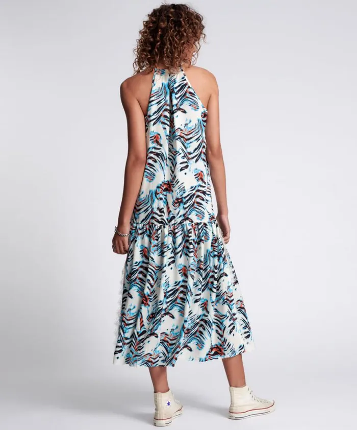 Women CHROMATIC LONG SPLIT DRESS One Teaspoon Mini Dresses Women CHROMATIC LONG SPLIT DRESS One Teaspoon Mini Dresses