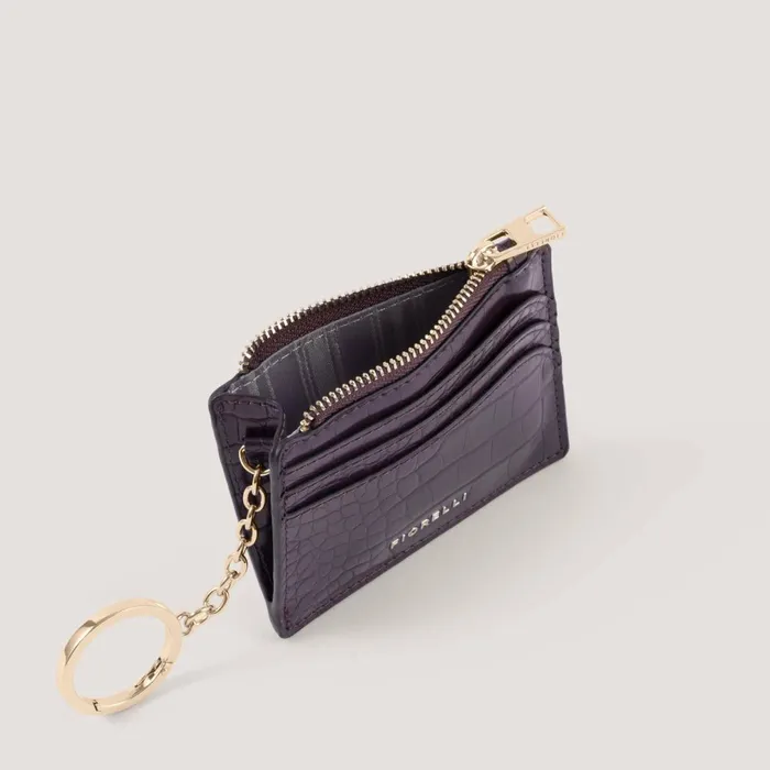 Women Ciara Coin Purse Burgundy Croc Fiorelli Cardholders