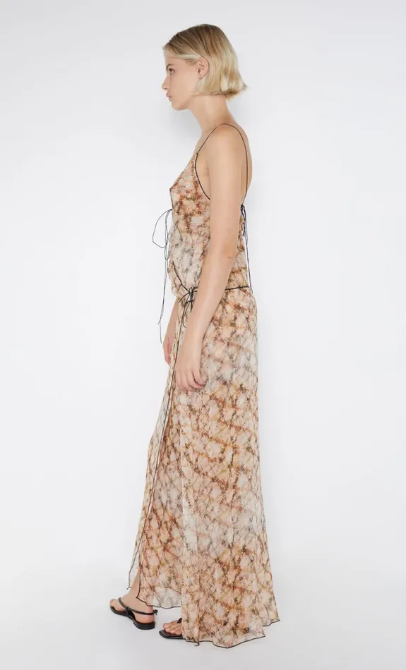 Women CIEL WRAP MAXI DRESS 8211 GEO SHIBORI Bec Bridge Maxi Dresses