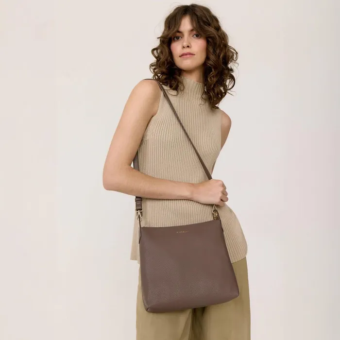 Women Coco Crossbody Bag Coffee Brown Fiorelli Crossbody Bags