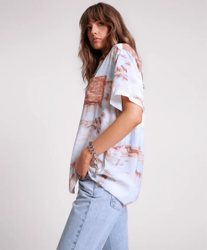 Women COWBOY DESERT RANCH SHIRT One Teaspoon Shirts Women COWBOY DESERT RANCH SHIRT One Teaspoon Shirts