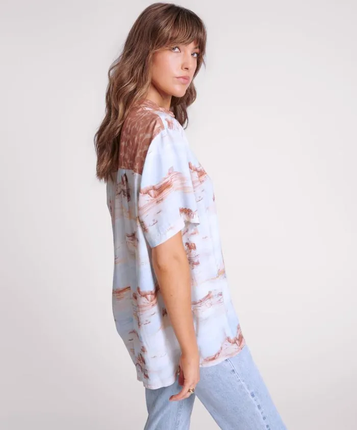 Women COWBOY DESERT RANCH SHIRT One Teaspoon Shirts Women COWBOY DESERT RANCH SHIRT One Teaspoon Shirts