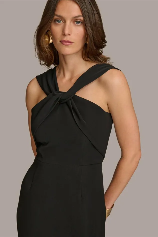 Women CRISS CROSS OFF SHOULDER DRESS Black Donna Karan New York Dresses And Jumpsuits Women CRISS CROSS OFF SHOULDER DRESS Black Donna Karan New York Dresses And Jumpsuits