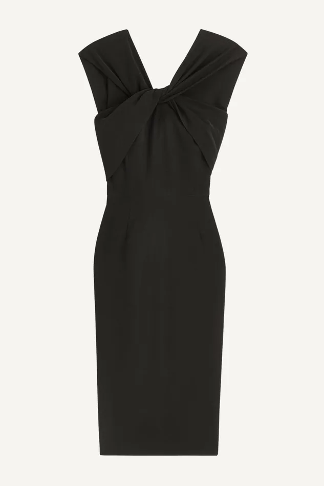 Women CRISS CROSS OFF SHOULDER DRESS Black Donna Karan New York Dresses And Jumpsuits Women CRISS CROSS OFF SHOULDER DRESS Black Donna Karan New York Dresses And Jumpsuits
