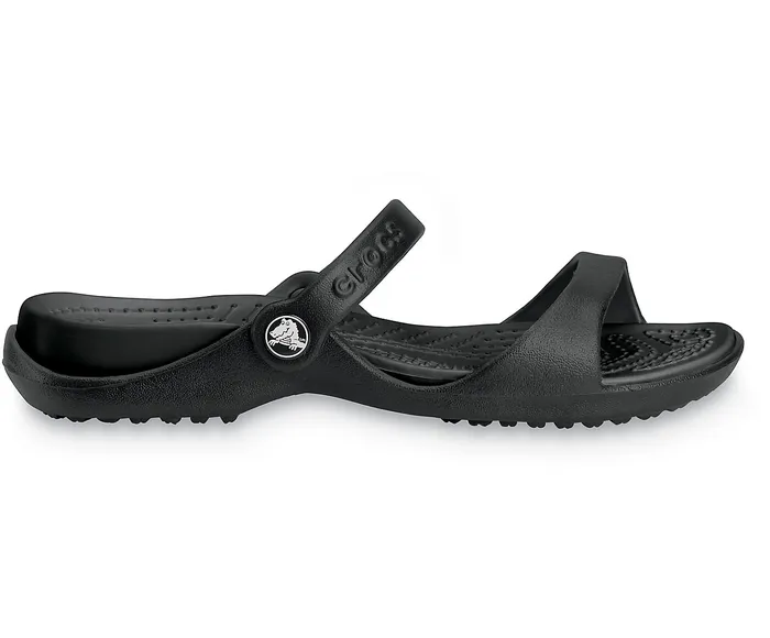 Women Crocs Cleo Sandal Black Black Sandals