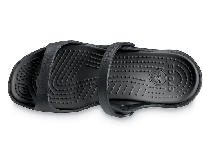 Women Crocs Cleo Sandal Black Black Sandals