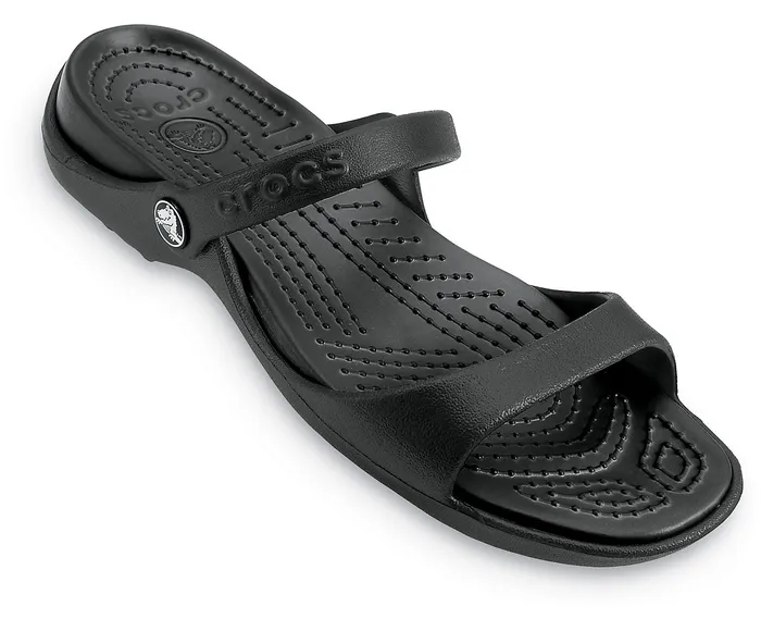 Women Crocs Cleo Sandal Black Black Sandals