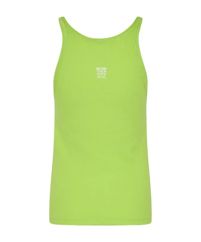 Women CYBER LIME ONE TEASPOON LOGO SINGLET One Teaspoon Tees and Tanks Women CYBER LIME ONE TEASPOON LOGO SINGLET One Teaspoon Tees and Tanks
